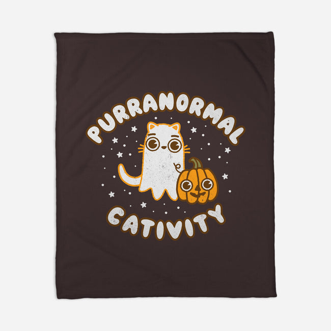 Some Purranormal Cativity-None-Fleece-Blanket-Weird & Punderful