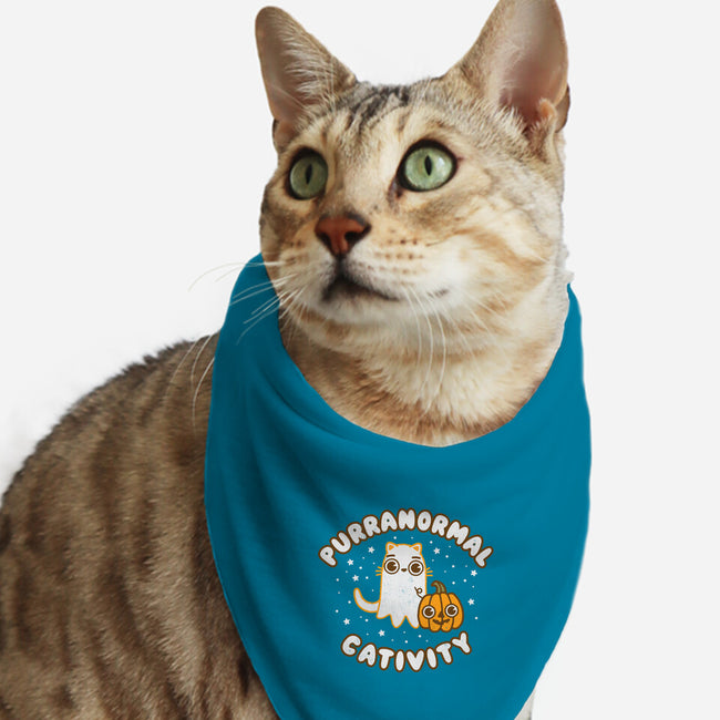 Some Purranormal Cativity-Cat-Bandana-Pet Collar-Weird & Punderful