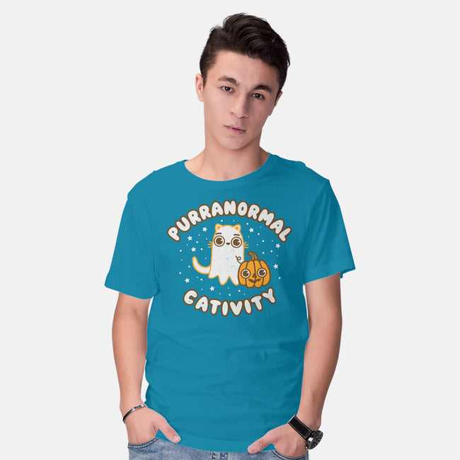 Some Purranormal Cativity-Mens-Basic-Tee-Weird & Punderful