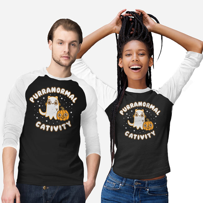 Some Purranormal Cativity-Unisex-Baseball-Tee-Weird & Punderful