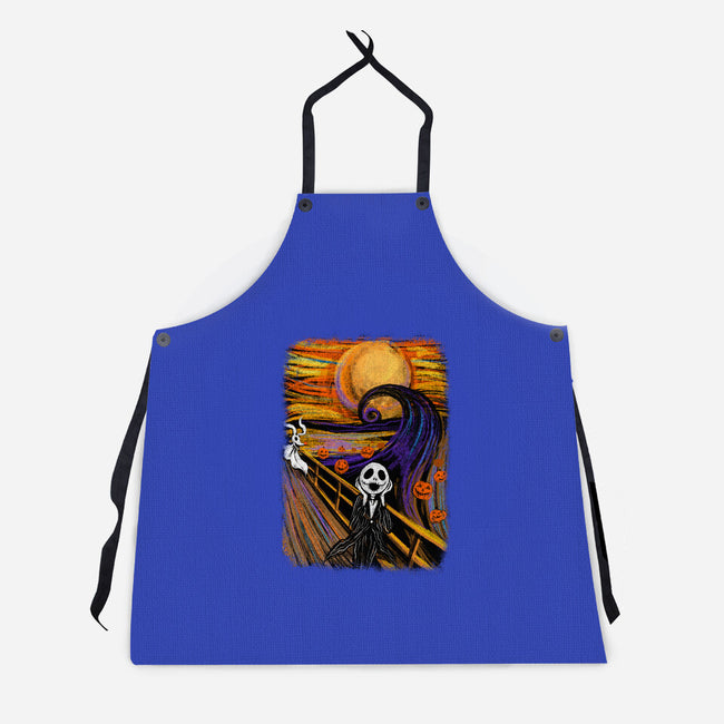 Nightmare Before Halloween-Unisex-Kitchen-Apron-spoilerinc