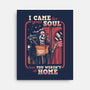 Grim Reaper At Home-None-Stretched-Canvas-Olipop