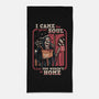 Grim Reaper At Home-None-Beach-Towel-Olipop