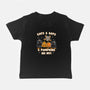 Cats Bats Pumpkins Oh My-Baby-Basic-Tee-Weird & Punderful