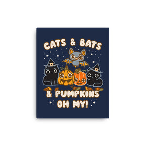 Cats Bats Pumpkins Oh My