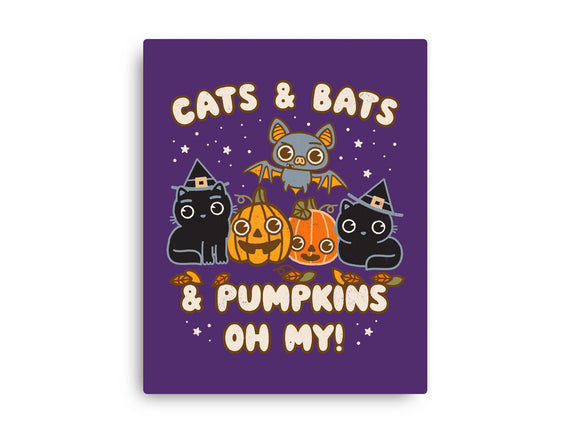 Cats Bats Pumpkins Oh My