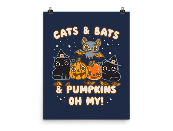 Cats Bats Pumpkins Oh My