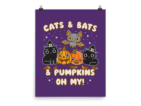 Cats Bats Pumpkins Oh My