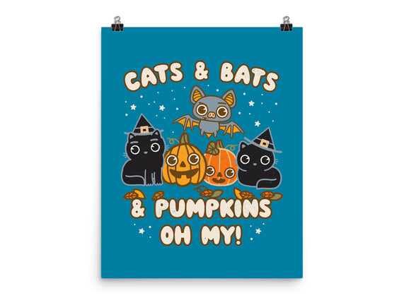 Cats Bats Pumpkins Oh My