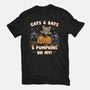 Cats Bats Pumpkins Oh My-Mens-Heavyweight-Tee-Weird & Punderful