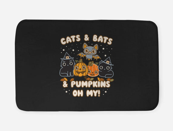 Cats Bats Pumpkins Oh My