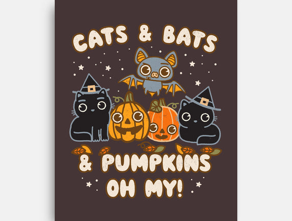 Cats Bats Pumpkins Oh My