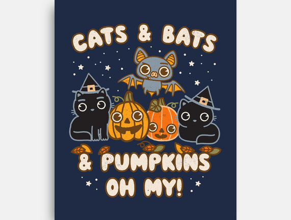 Cats Bats Pumpkins Oh My