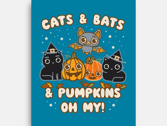 Cats Bats Pumpkins Oh My