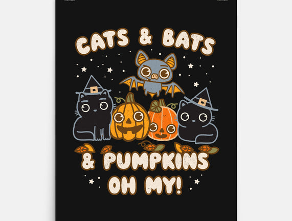 Cats Bats Pumpkins Oh My