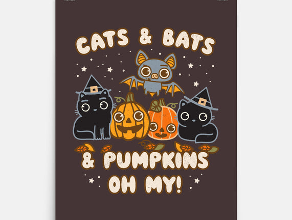 Cats Bats Pumpkins Oh My