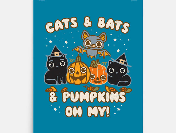 Cats Bats Pumpkins Oh My