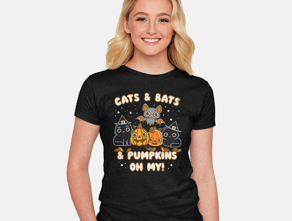 Cats Bats Pumpkins Oh My