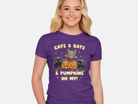 Cats Bats Pumpkins Oh My