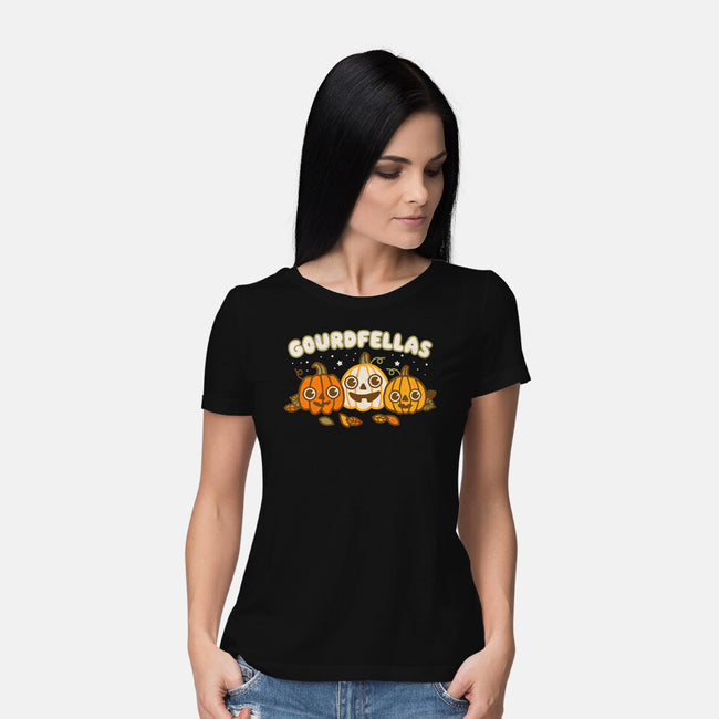 Gourdfellas-Womens-Basic-Tee-Weird & Punderful