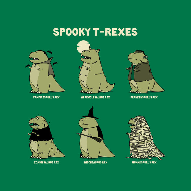 Spooky T-Rexes-None-Matte-Poster-pigboom