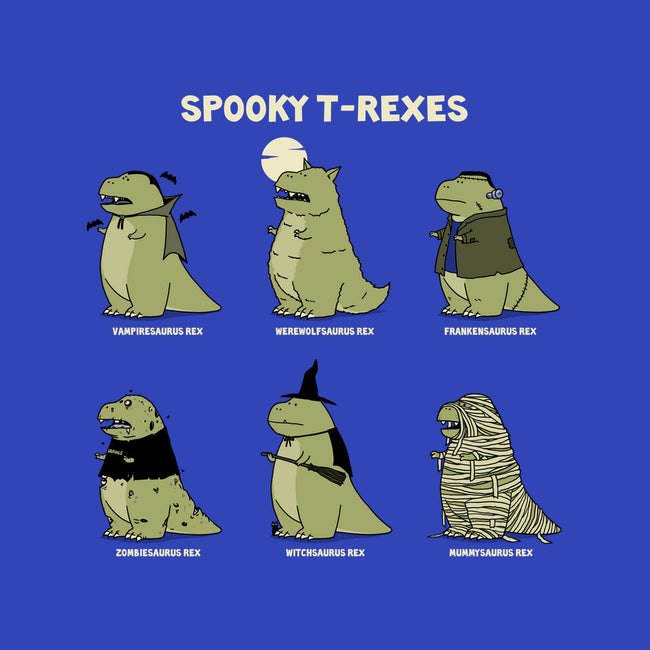 Spooky T-Rexes-Mens-Long Sleeved-Tee-pigboom