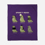 Spooky T-Rexes-None-Fleece-Blanket-pigboom