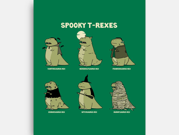 Spooky T-Rexes