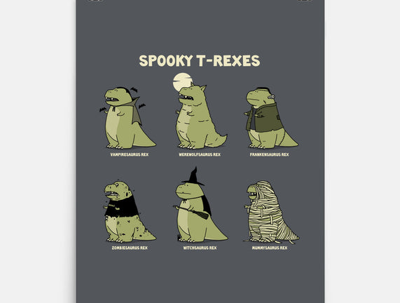 Spooky T-Rexes