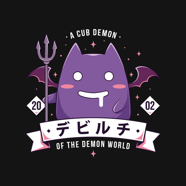 Small Demon-Mens-Basic-Tee-Alundrart