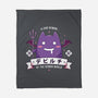 Small Demon-None-Fleece-Blanket-Alundrart