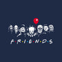 Horror Friends-Mens-Basic-Tee-MaxoArt