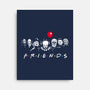 Horror Friends-None-Stretched-Canvas-MaxoArt