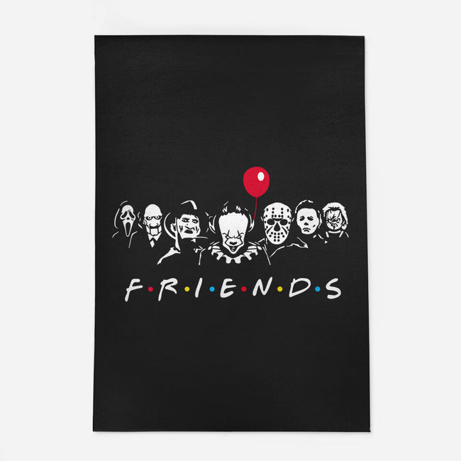 Horror Friends-None-Indoor-Rug-MaxoArt