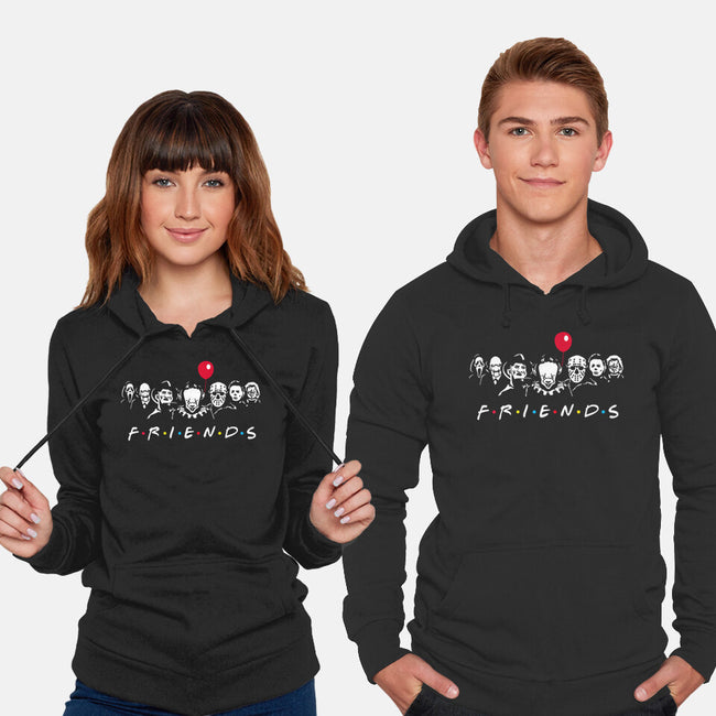 Horror Friends-Unisex-Pullover-Sweatshirt-MaxoArt