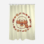 Ghostly Fall Vibes-None-Polyester-Shower Curtain-TechraNova