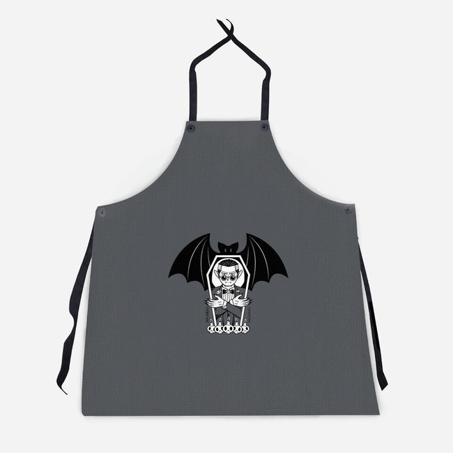 Vampire In Red Tux-Unisex-Kitchen-Apron-krisren28