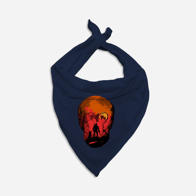 Evil Dead Fight-Dog-Bandana-Pet Collar-heydale