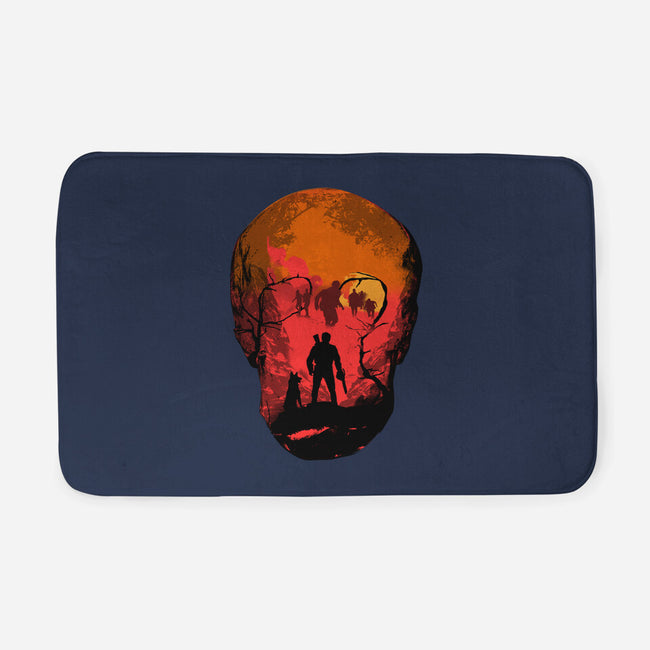 Evil Dead Fight-None-Memory Foam-Bath Mat-heydale