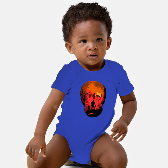 Evil Dead Fight-Baby-Basic-Onesie-heydale