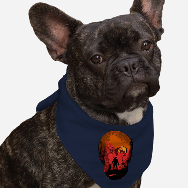 Evil Dead Fight-Dog-Bandana-Pet Collar-heydale