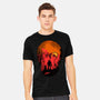 Evil Dead Fight-Mens-Heavyweight-Tee-heydale