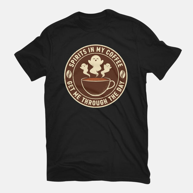 Spirits In My Coffee-Mens-Basic-Tee-danielmorris1993