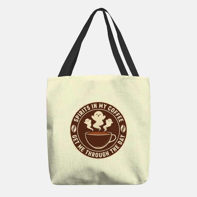 Spirits In My Coffee-None-Basic Tote-Bag-danielmorris1993