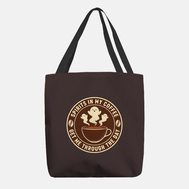 Spirits In My Coffee-None-Basic Tote-Bag-danielmorris1993