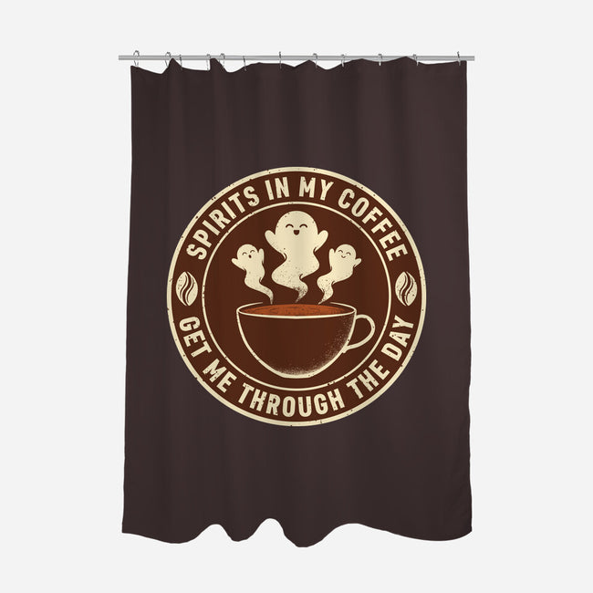 Spirits In My Coffee-None-Polyester-Shower Curtain-danielmorris1993