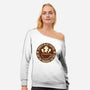 Spirits In My Coffee-Womens-Off Shoulder-Sweatshirt-danielmorris1993