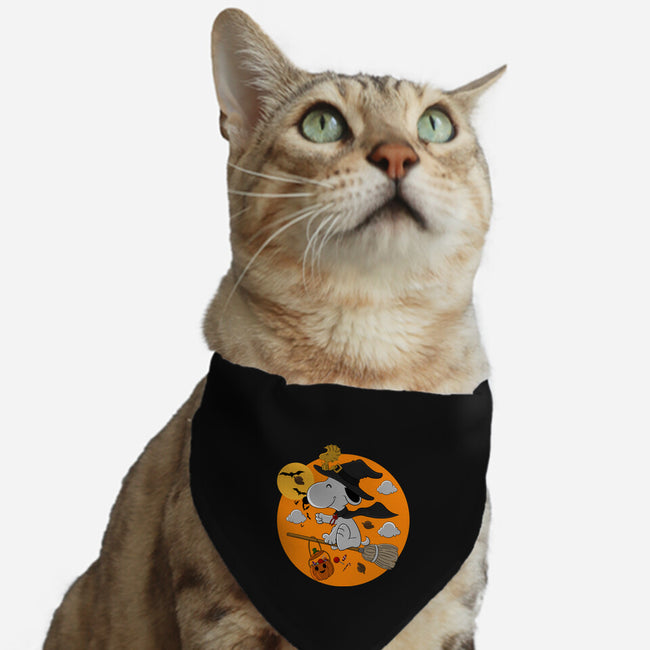 Peanuts Witch-Cat-Adjustable-Pet Collar-Tri haryadi