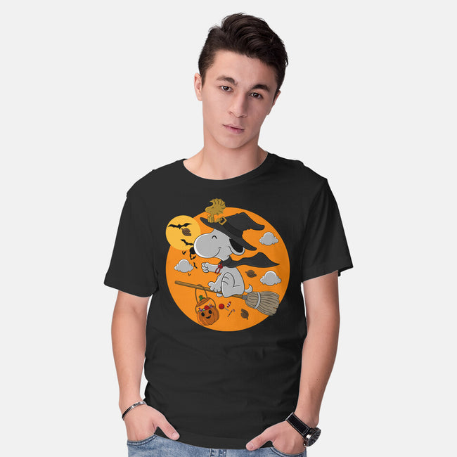 Peanuts Witch-Mens-Basic-Tee-Tri haryadi