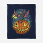 Spooky Night Bat-None-Fleece-Blanket-Betmac